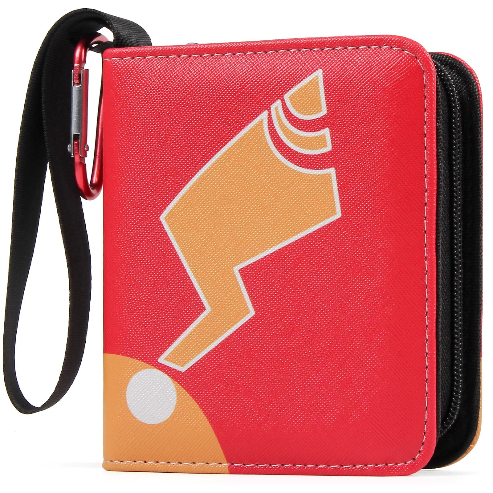 GEAoffice Mini Trading Card Binder 1 Pocket, 2-Pocket Card Album Binder Folder with 80 Removable Sleeves, Compatible with Yugioh, TCG, Sports Cards,Toys Gifts for Kids