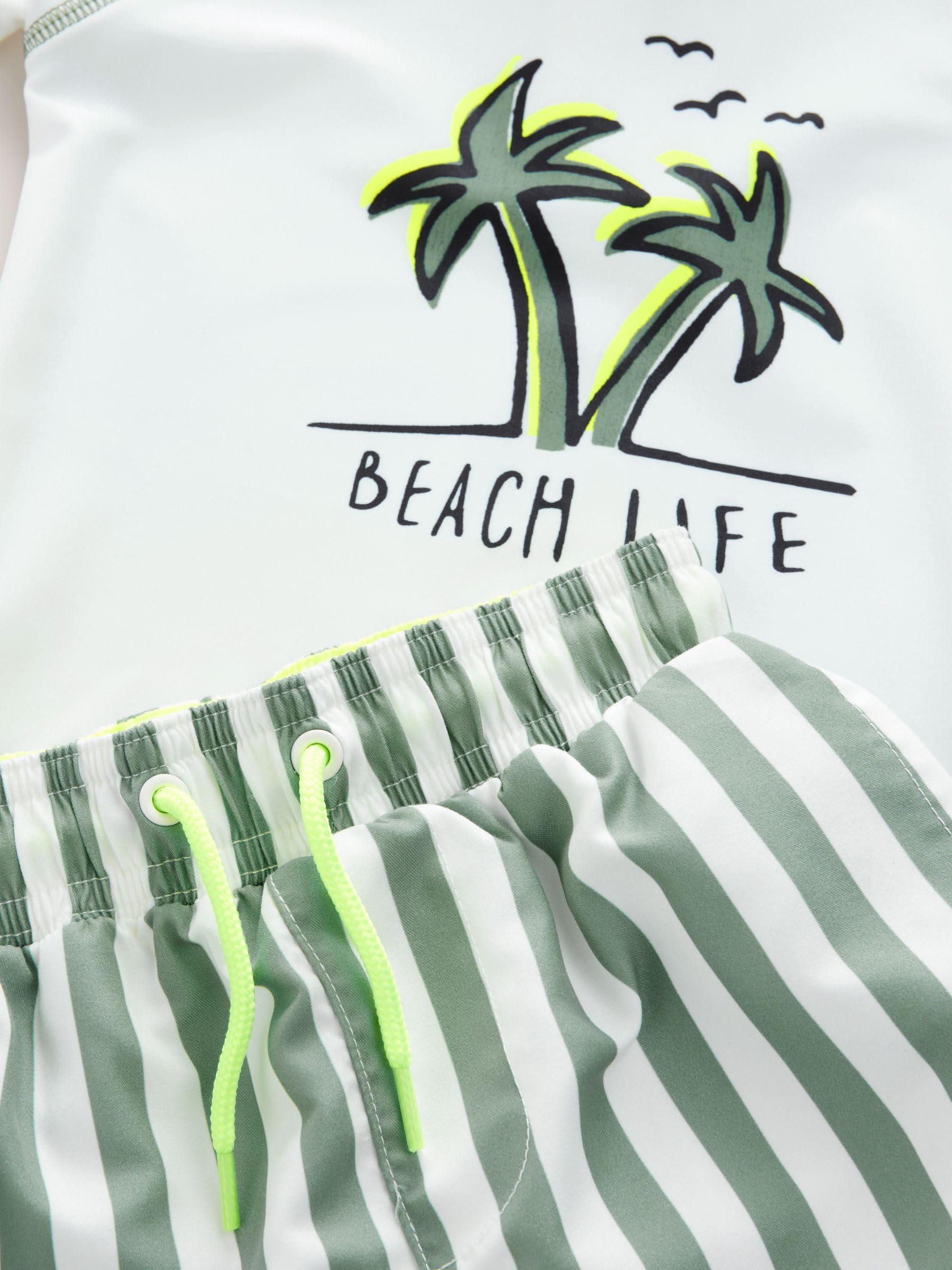 NEXT Garçon Ensemble débardeur de Bain et Short