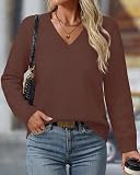 BTFBM Lightweight V Neck Sweaters – Relaxed loose fit style