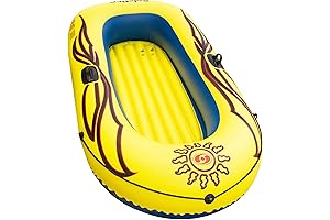 Solstice Inflatable 2-Person Raft: Adventure on Water for Adults & Kids