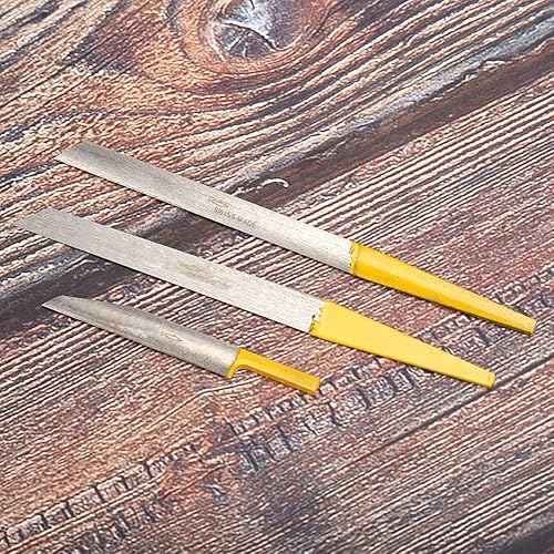 Miniatura 5 de EVTSCAN 3 piezas de metal grabador de joyería Graver borde oblicuo tallado herramienta accesorios, joyería grabado corte bits