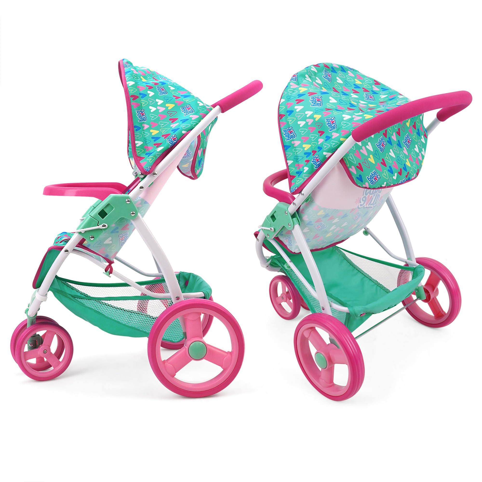 Baby Alive Deluxe Puppen-Autositz – Verwandelt Sich In Loungesitz, Für Puppen Bis 46 Cm
