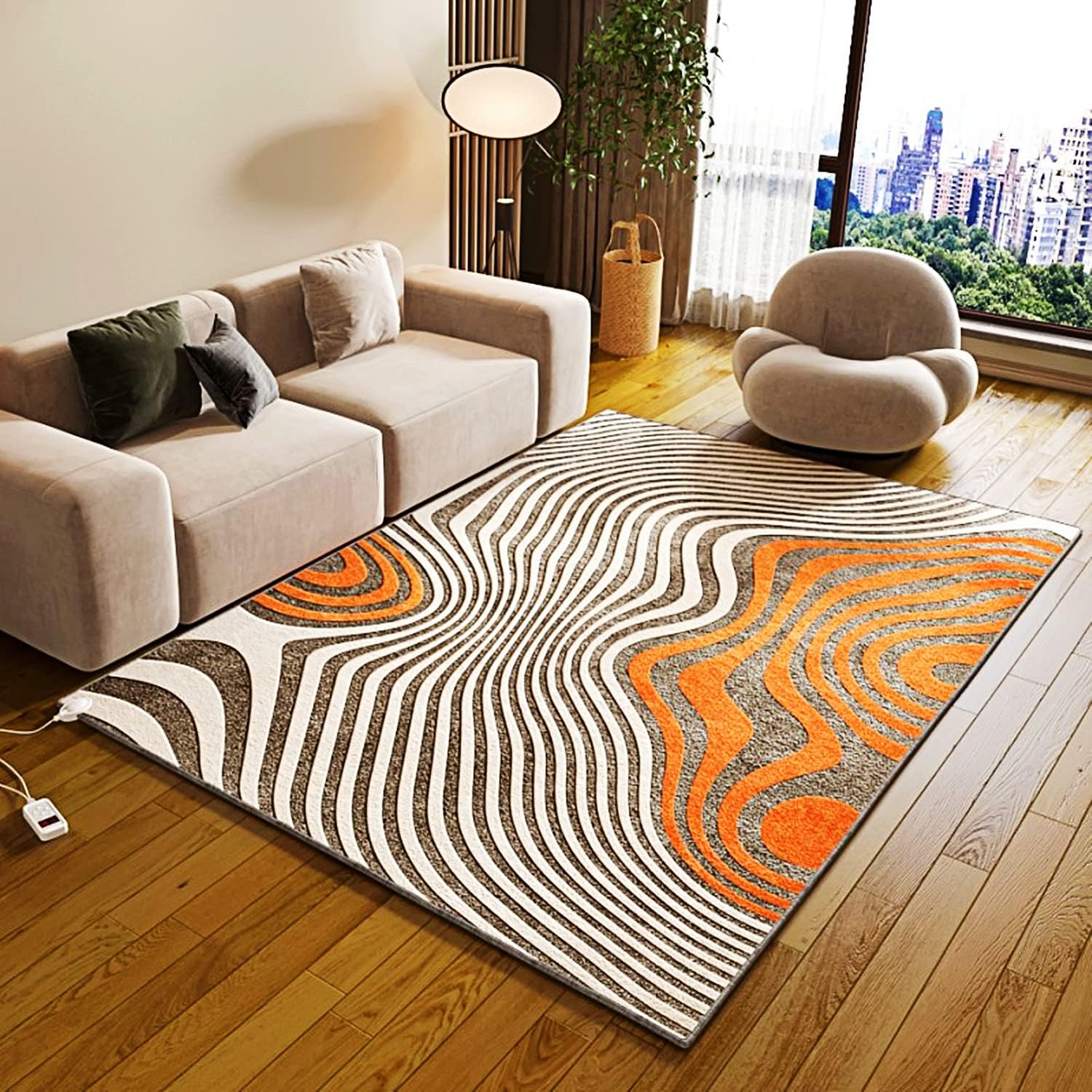 WTTTTW Floor Heating Pad, Electric Blankets, Carbon Crystal Heating