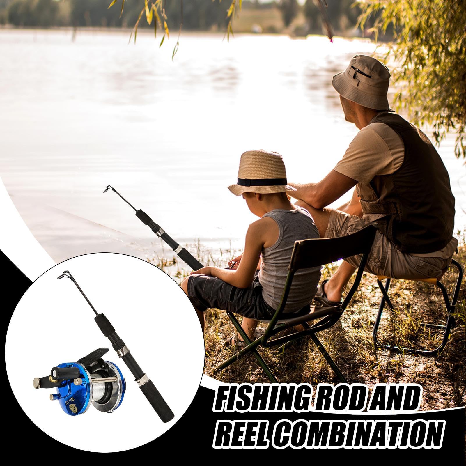 couch fishing reels Couch Fishing Rod and Reel - Fishing Rod with Spool, Retractable Fishing  Pole with Lightweight Rod