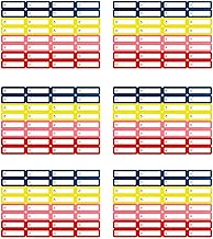 Lot de 192 étiquettes écoliers étiquettes autocollantes pour stylos Étiquettes Prénom Autocollantes étiquettes crayons mini- étiquettes adhésives