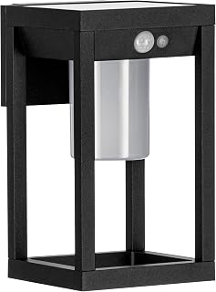 EGLO LED Solar-Wandlampe Martano, Außenlampe mit Bewegungsmelder, Wand
