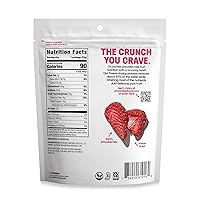 Vista 2 de Crunchies Frutas liofilizadas, fruta crujiente 100% natural, sin OMG y Kosher (fresas, 0.8 onzas (paquete de 6))