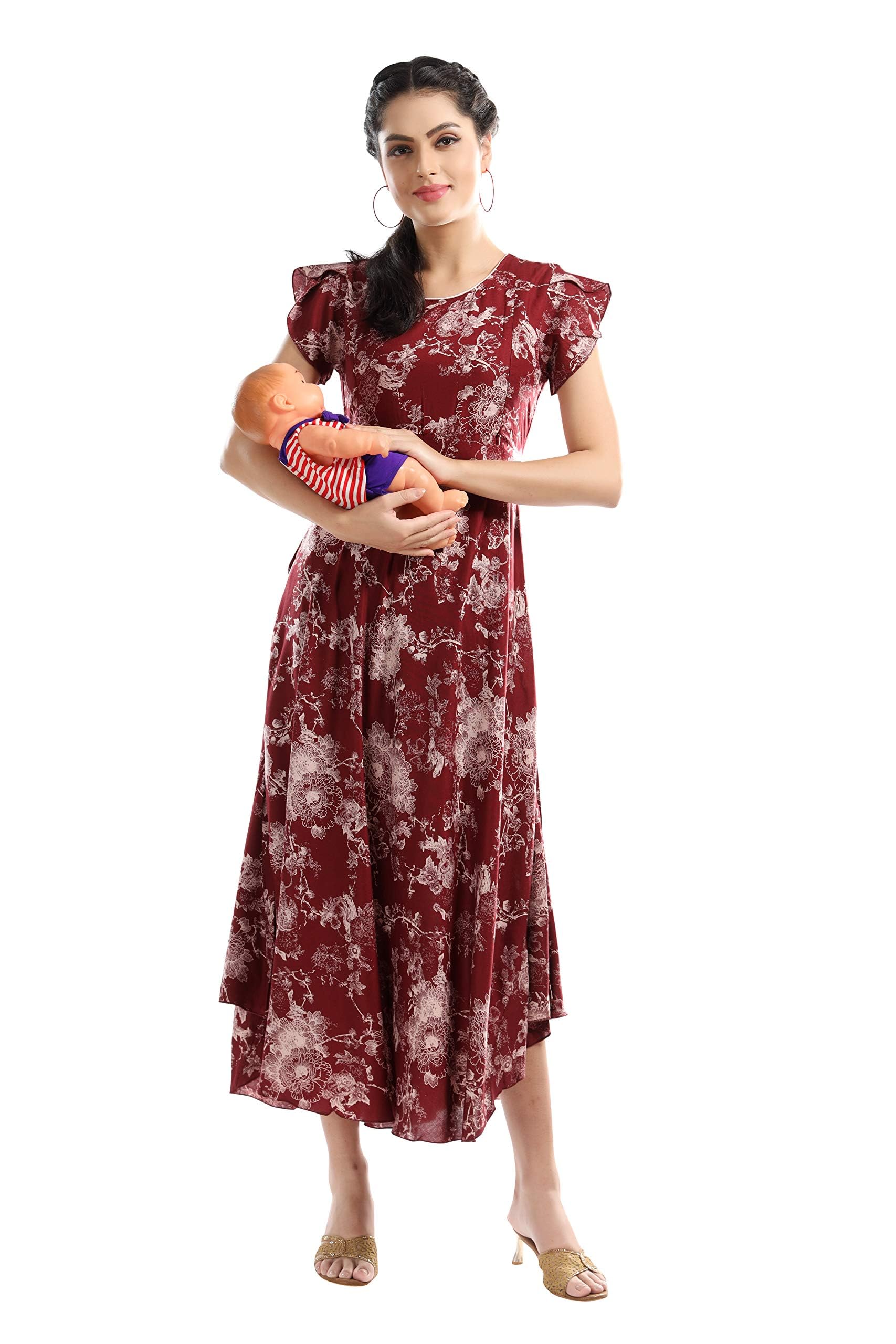 av2 Women's Viscose Regular Fit Maternity Maternity Wear-picture-11