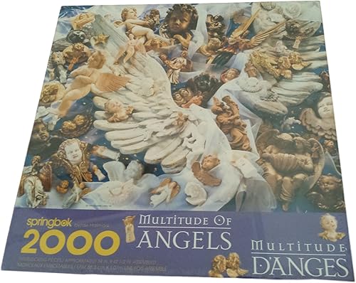 Miniatura 2 de Springbok Multitude D'anges 2000 piezas entrelazadas