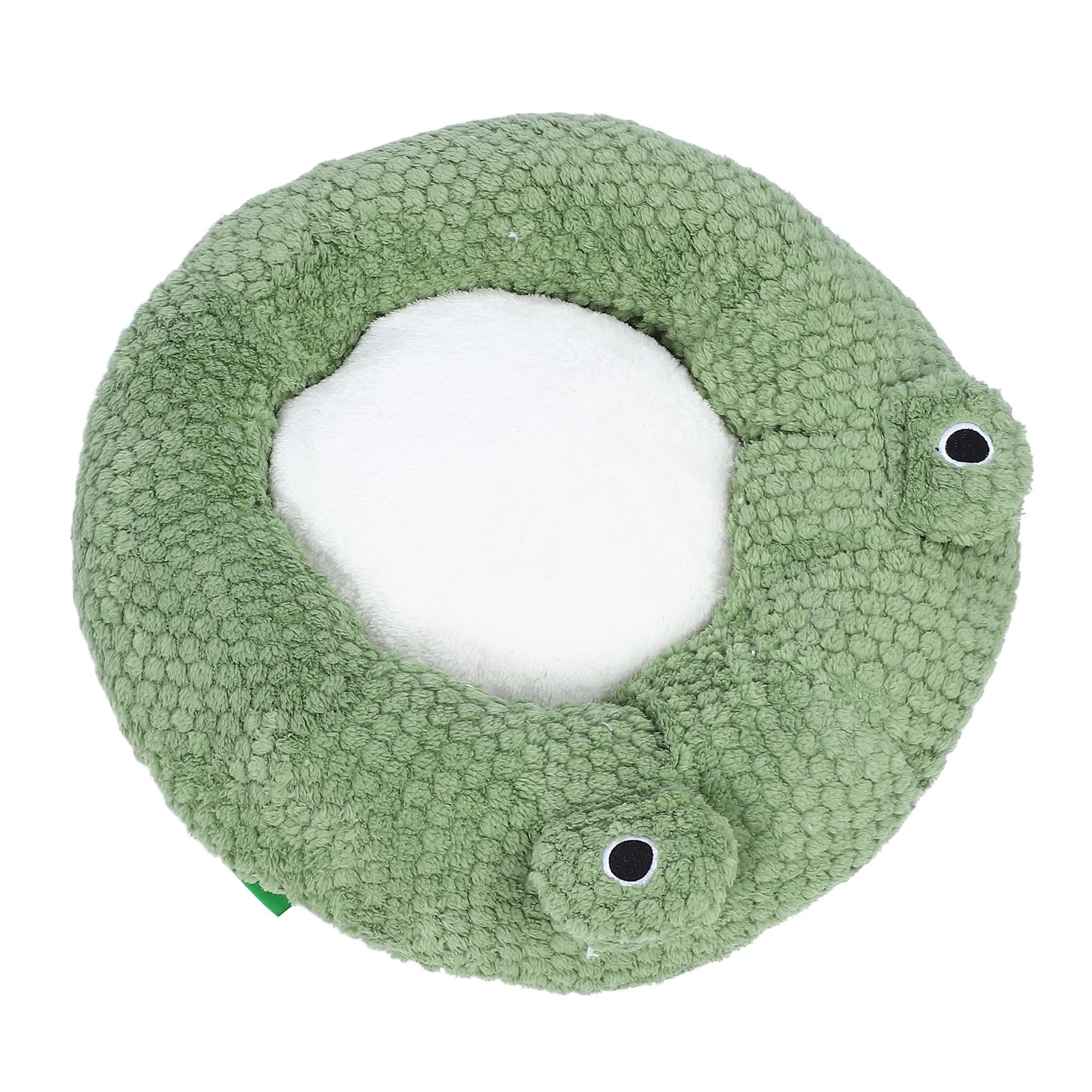 Muiltvoe Cute Pet Bed, Animal Shape Warm Plush Washable Dog Cat Bed with Removable Cover, for Indoor Pet Sleeping (XL)