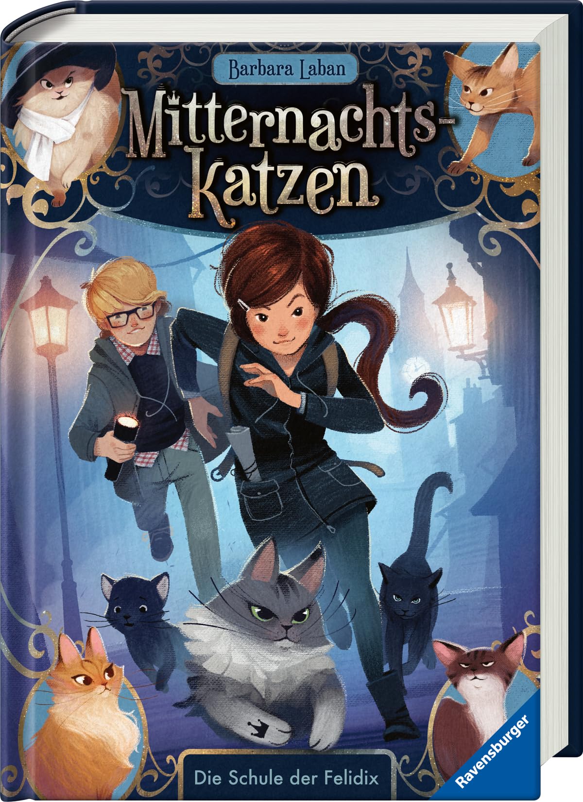 Mitternachtskatzen, Band 1: Die Schule der Felidix (Katzenflüsterer-Fantasy in London für Kinder ab 9 Jahren)