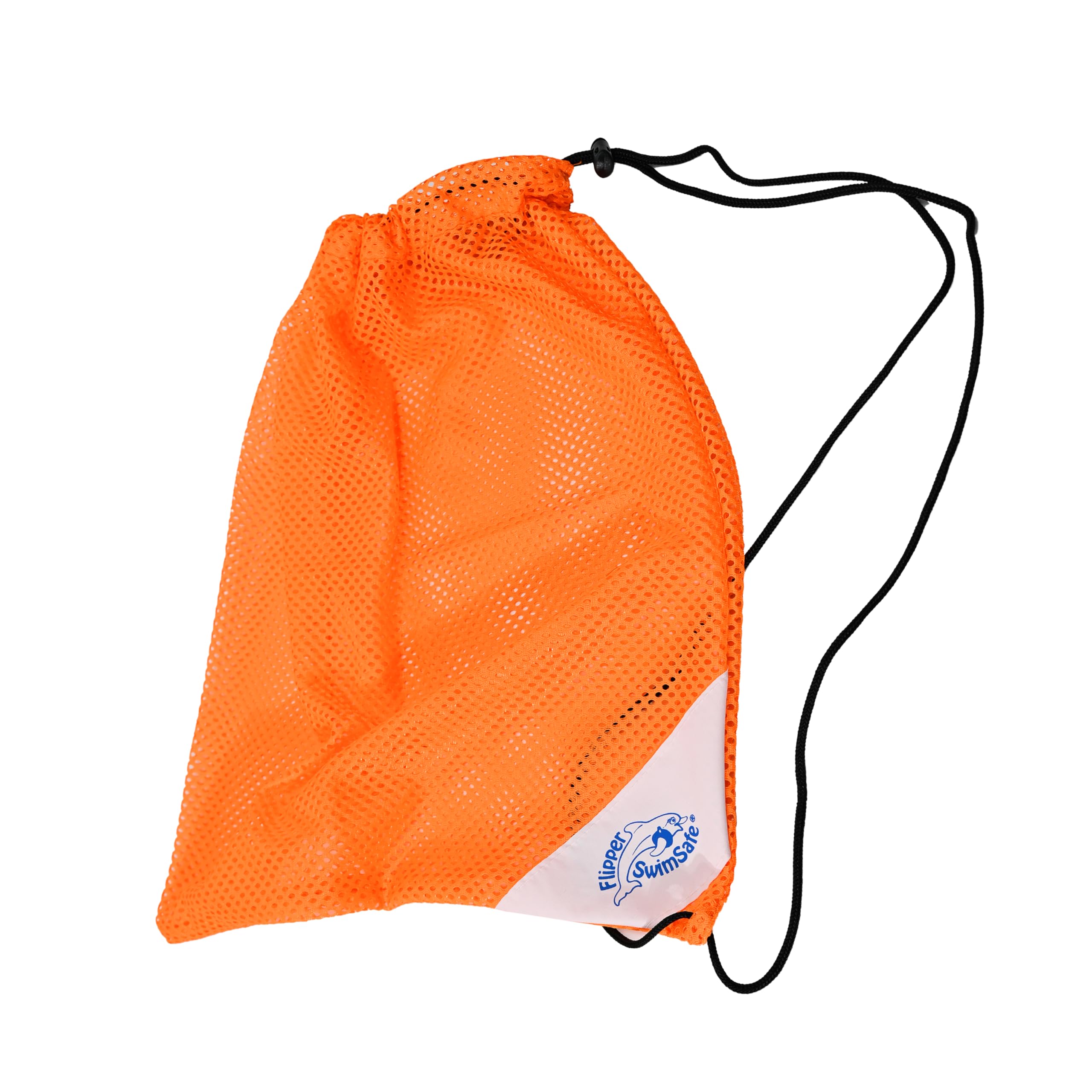 Flipper SwimSafe 1000 - Torba na pływanie w kolorze pomarańczowym, przepuszczająca powietrze i wilgoć, ok. 49 x 39 cm duża, lekka torba z siatki do transportu strojów kąpielowych.