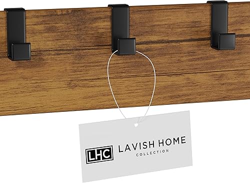 Miniatura 6 de Lavish Home Perchero de entrada - Banco de almacenamiento de árbol de metal, 18 pulgadas de ancho, plateado