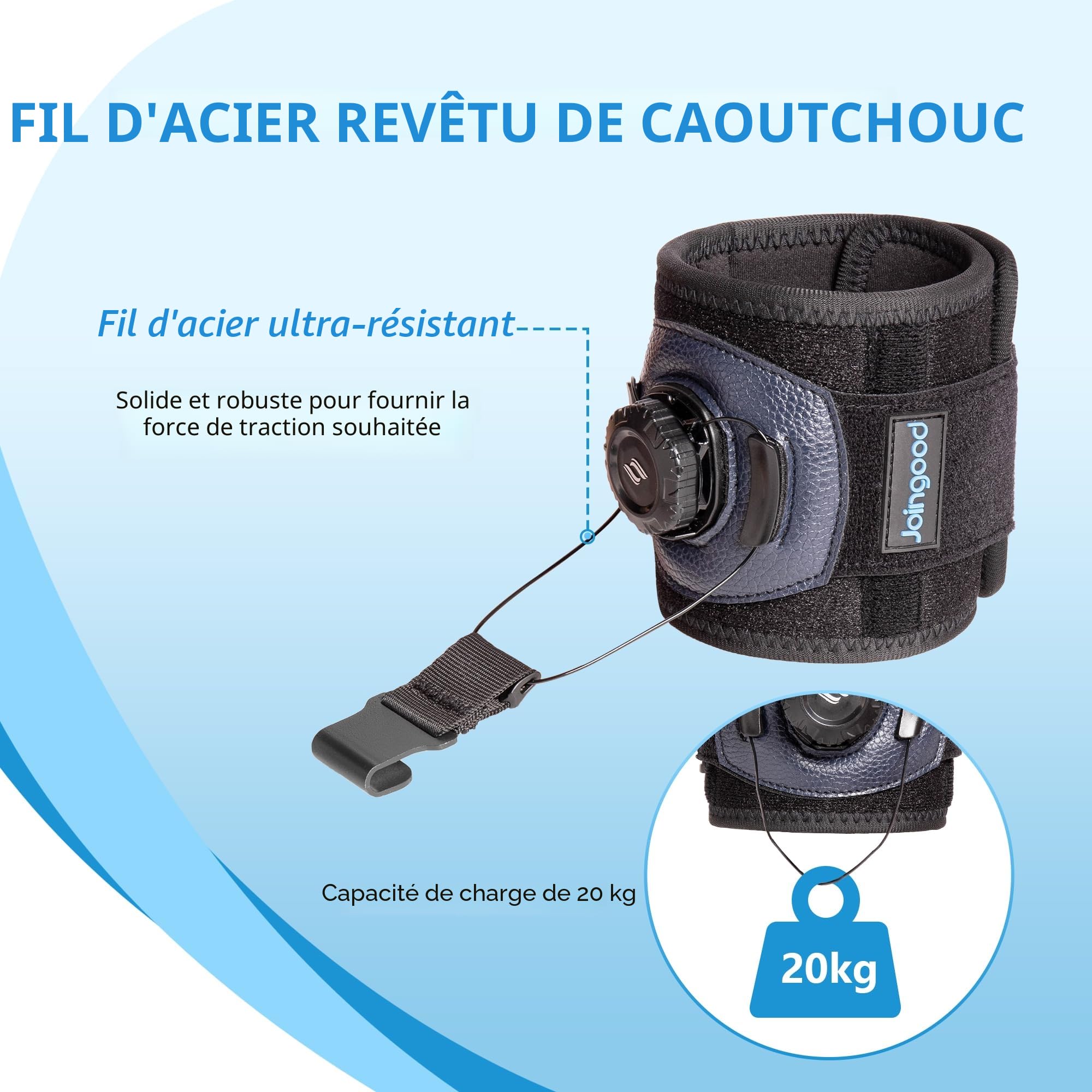Attelle Pied Tombant pour Marcher avec des Chaussures,Attelle Pour Pied Tombant Avec Bouton,Orthese Pied Tombant vers le Haut,Releveur de Pied Tombant pour Pied Droit et Gauche(S/M)