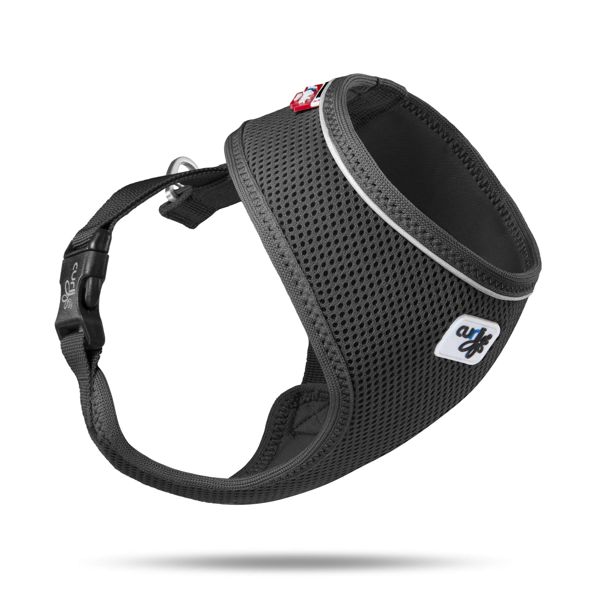 Curli Basic Harness Air-Mesh Black XL