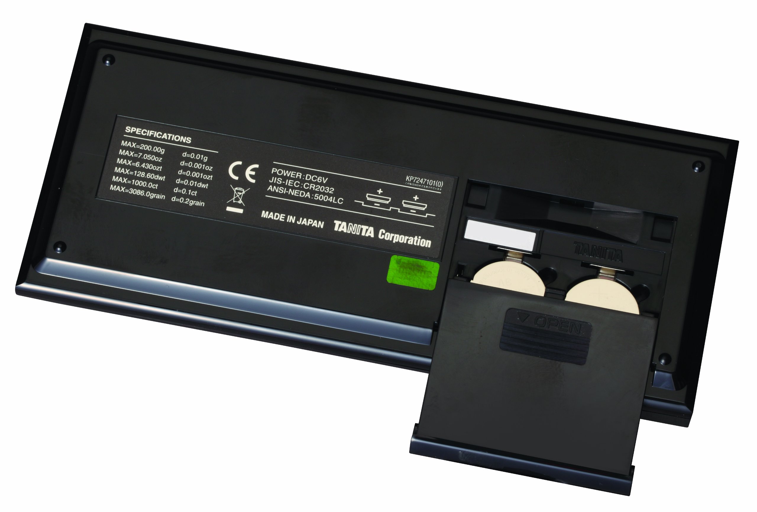 Tanita Professional Mini Scale 1479J with 200g Capacity 0.01g Graduation 6 Modes by Tanita