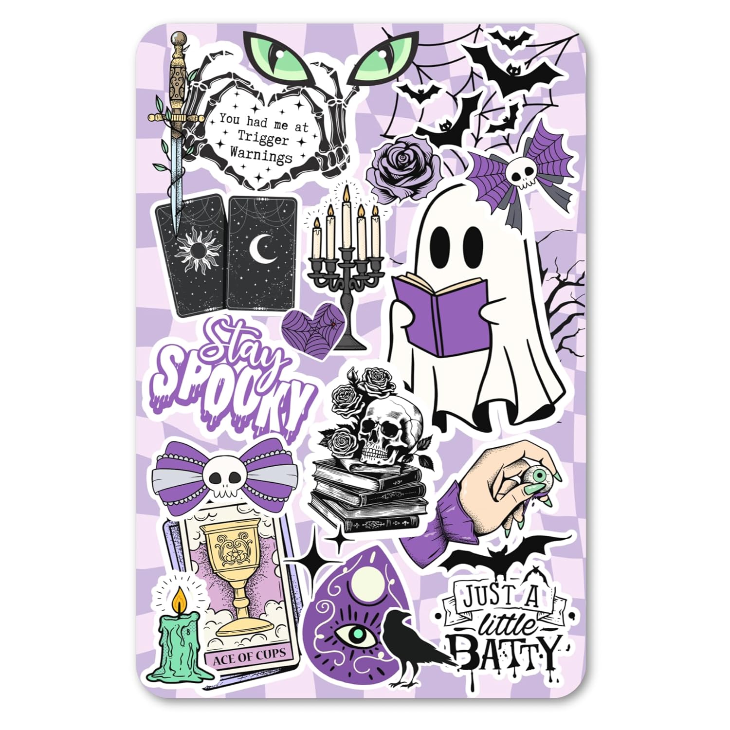 Clear Back Cover Insert for Kindle Paperwhite | E Reader Bookish Card Insert | Halloween Cardstock Insert for 11th generation 6.8″ | Booktok Stickers Case Insert | Spooky Book Gifts (Purple Spooky) Clear Back Cover Insert for Kindle Paperwhite | E Reader Bookish Card Insert | Halloween Cardstock Insert for 11th generation 6.8″ | Booktok Stickers Case Insert | Spooky Book Gifts (Purple Spooky)
