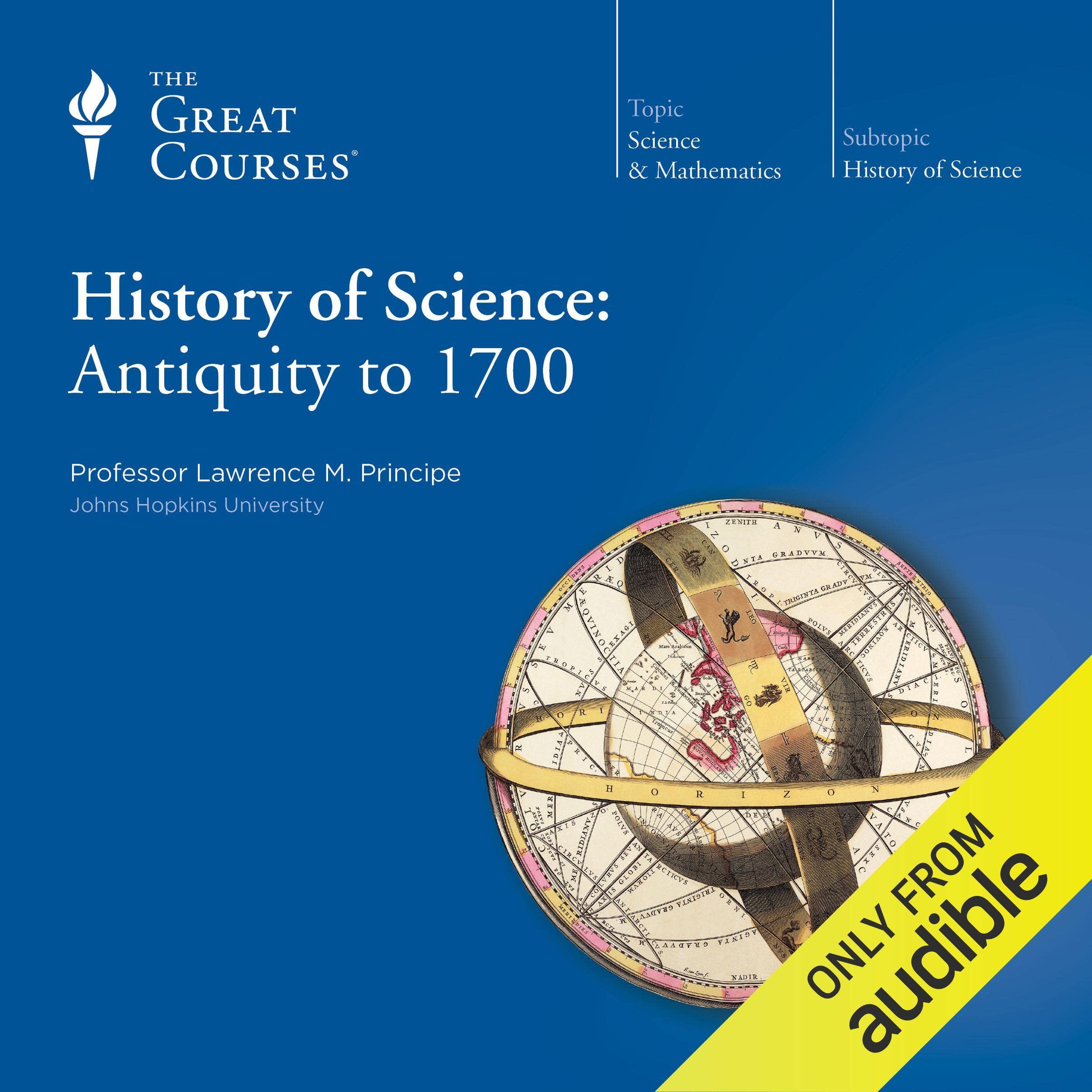 Cover art for History of Science: Antiquity to 1700