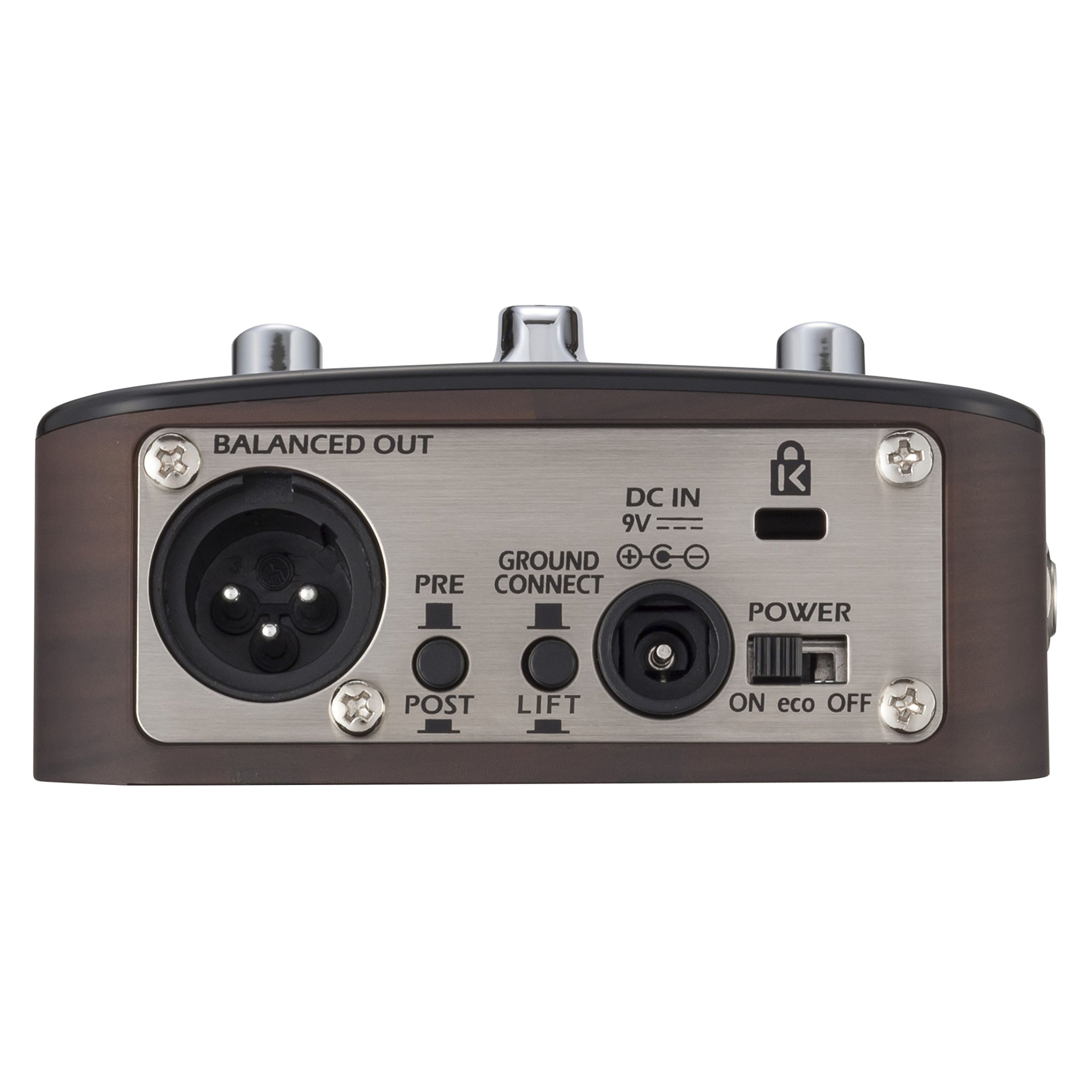 ZOOM AC-2 Acoustic Creator - DI-Box e pedale effetto per chitarra acustica, modellazione di varie forme del corpo, effetti, accordatore per studio e palcoscenico