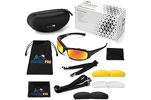 Premium Safety Glasses Kit with Interchangeable Lenses for Enhanced Eye Protection