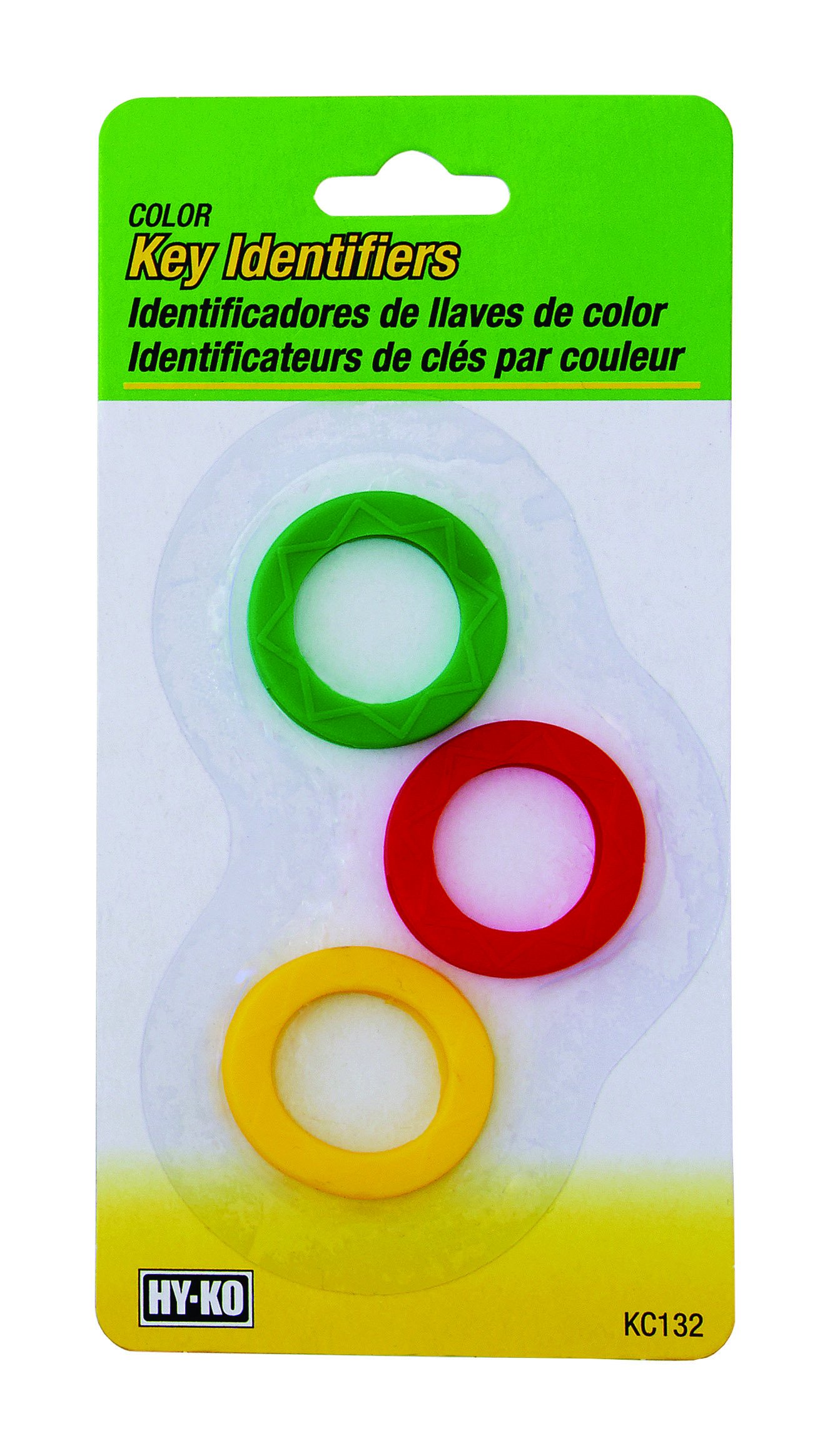 HyKo Large Key Identifiers 3/Card, 51 OFF