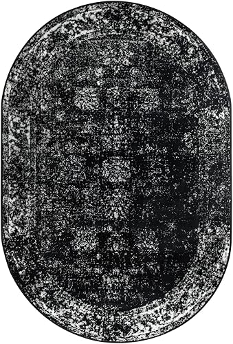 Miniatura 15 de Rugs.com Alfombra de la colección Monte Carlo, alfombra mediana de 4 x 6 pies, color borgoña, perfecta para salas de estar, comedores grandes