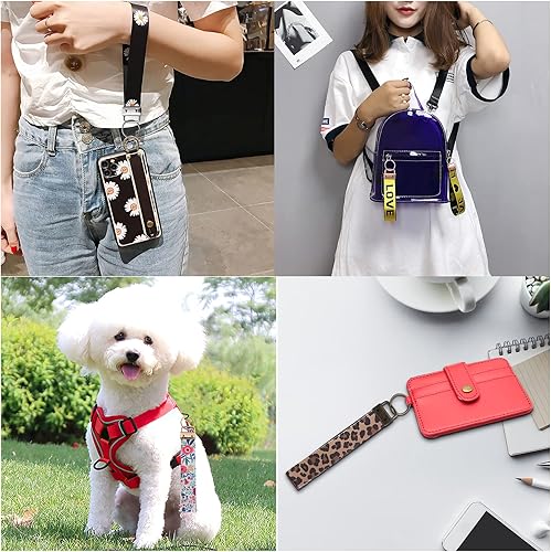 Miniatura 5 de Kit de llavero de 1 pulgada para llavero de 1 pulgada para suministros de fabricación de cordón de muñeca