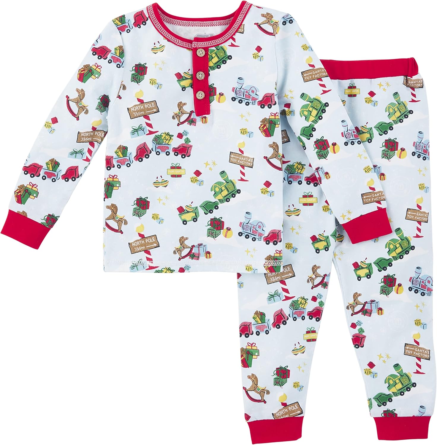 Mud Pie Baby Boys' Christmas Pajama Set: Clothing, Shoes & Jewelry