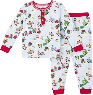 Mud Pie Baby Boys' Christmas Pajama Set