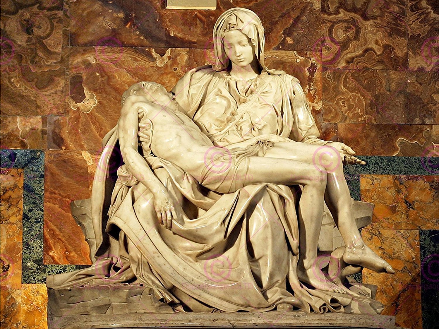 Amazon.com: Doppelganger33 LTD Michelangelo Pieta 1499 Old Master