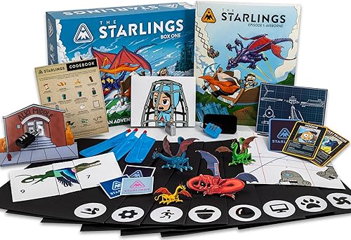 The Starlings Box - Juego de misterio inmersivo - Media novela gráfica, mitad sala de escape, perfecto para desafío independiente, noche de cita o