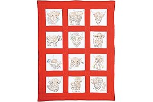 Jack Dempsey Needle Art Highland Cows Theme Quilt Blocks: Creative Quilting for...