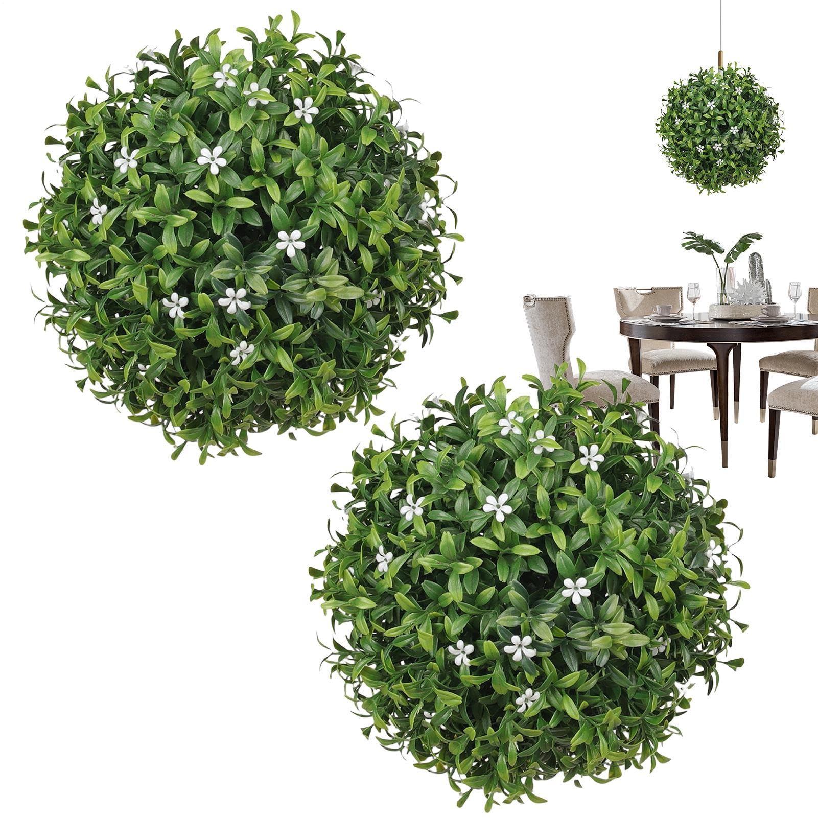 Decoraciones colgantes impermeables de plantas artificiales para exterior