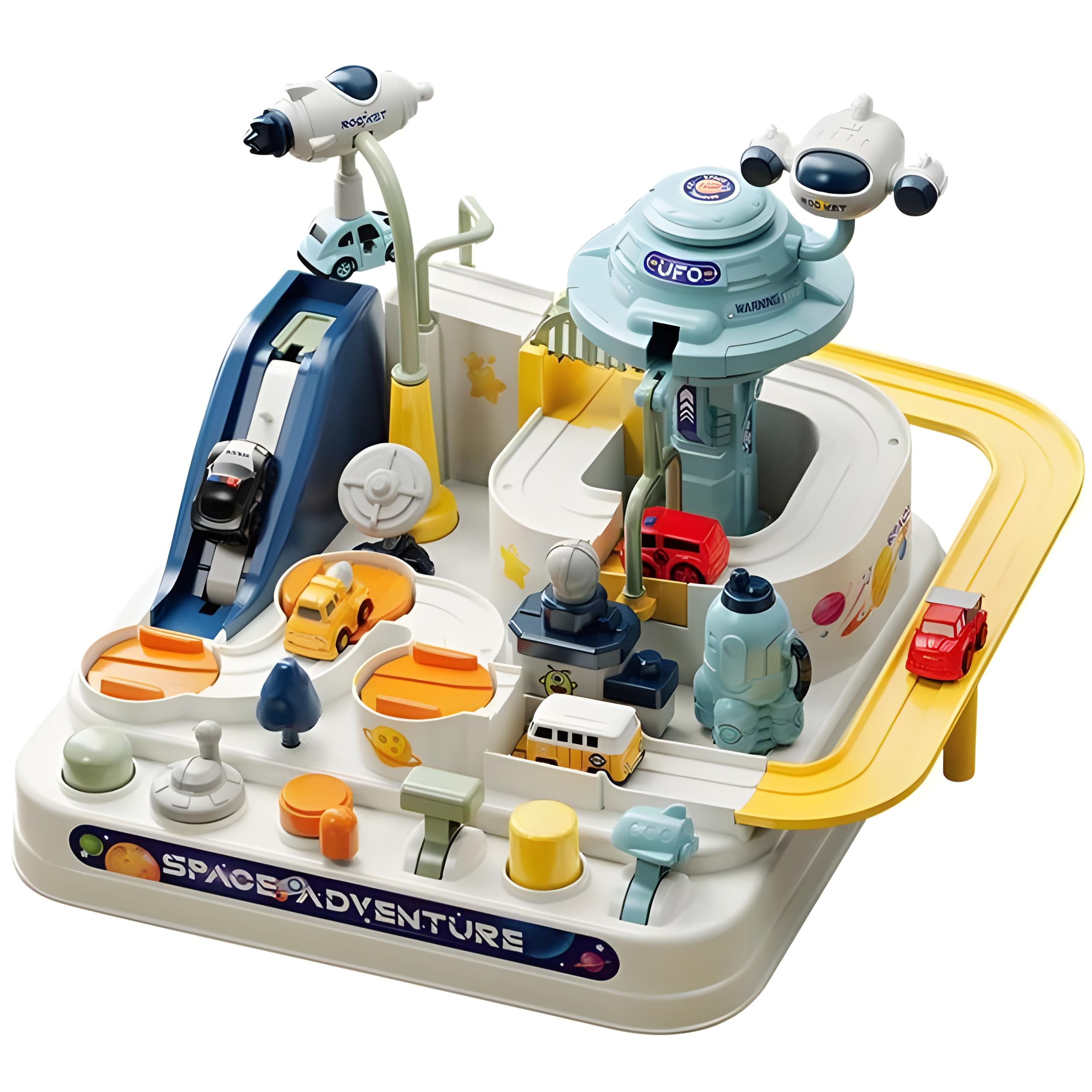 RareFind trove Space Adventure Car Track Toys- Fine Motor Skill Toys for Kids- Adventure Fun for Kids (B0CXQ1CXKX) Amazon Price History, Amazon Price Tracker