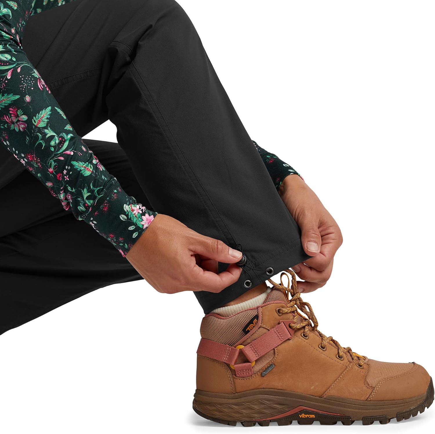 Title Nine Clamber Lined Hiking Pants – Women’s Straight Fit Outdoor Pants with Buttah® LT Lining, UPF 50 & Adjustable Hem - Image 5