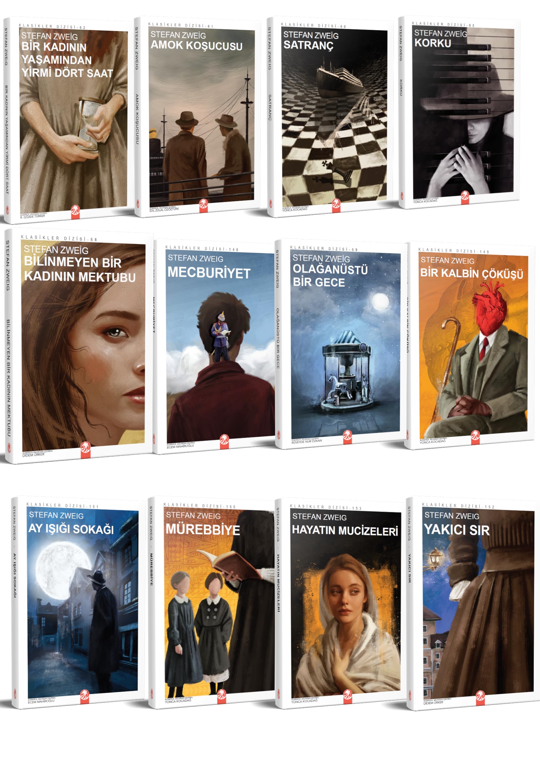 Stefan Zweig Seti (12 Kitap)