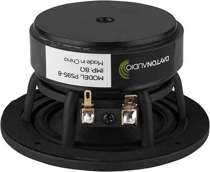 Dayton Audio PS95-8 3-1/2 Point Source Full Range Driver 8 Ohm
