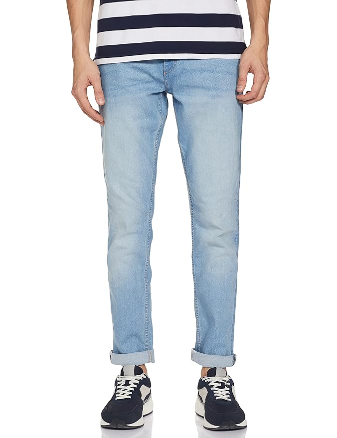 Amazon Brand – House & Shields Mens Slim Stretchable Jeans at Rs. 391