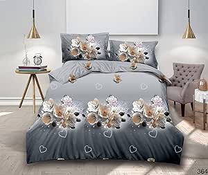 Beckham Hotel Collection Luxury Soft Brushed 1800 Series Microfiber Duvet Cover Set - Hypoallergenic - Full/Queen, Black - View #3