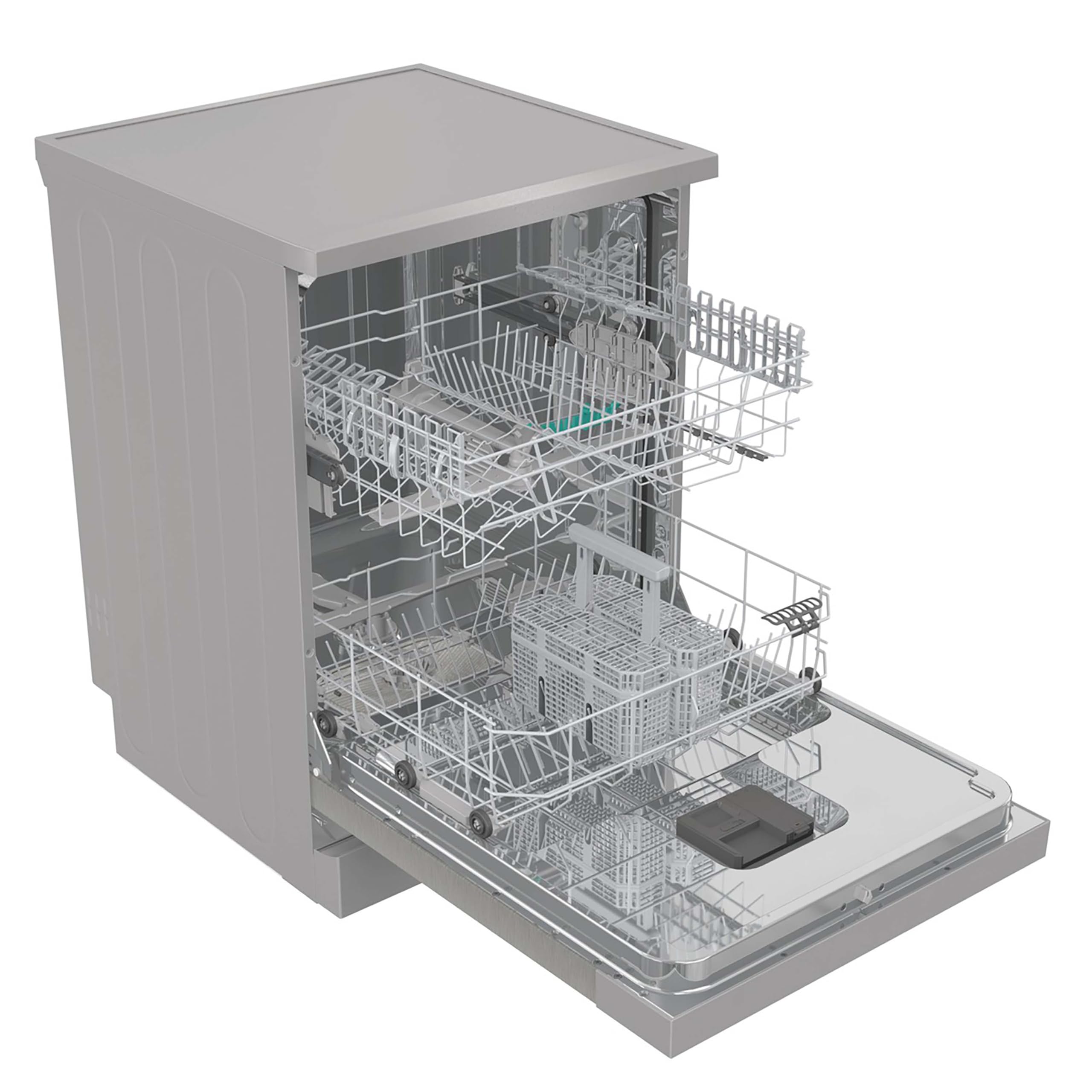 Gorenje GS642E90X Freistehender Geschirrspüler 60 cm 13 Maßgedecke Total AquaStop Hygiene Programm SpeedWash
