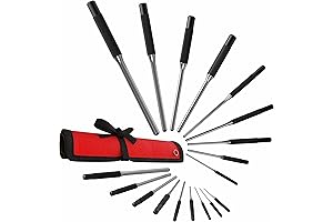 Craftsman 9-Piece Roll Pin Punch Set for Enhanced Precision