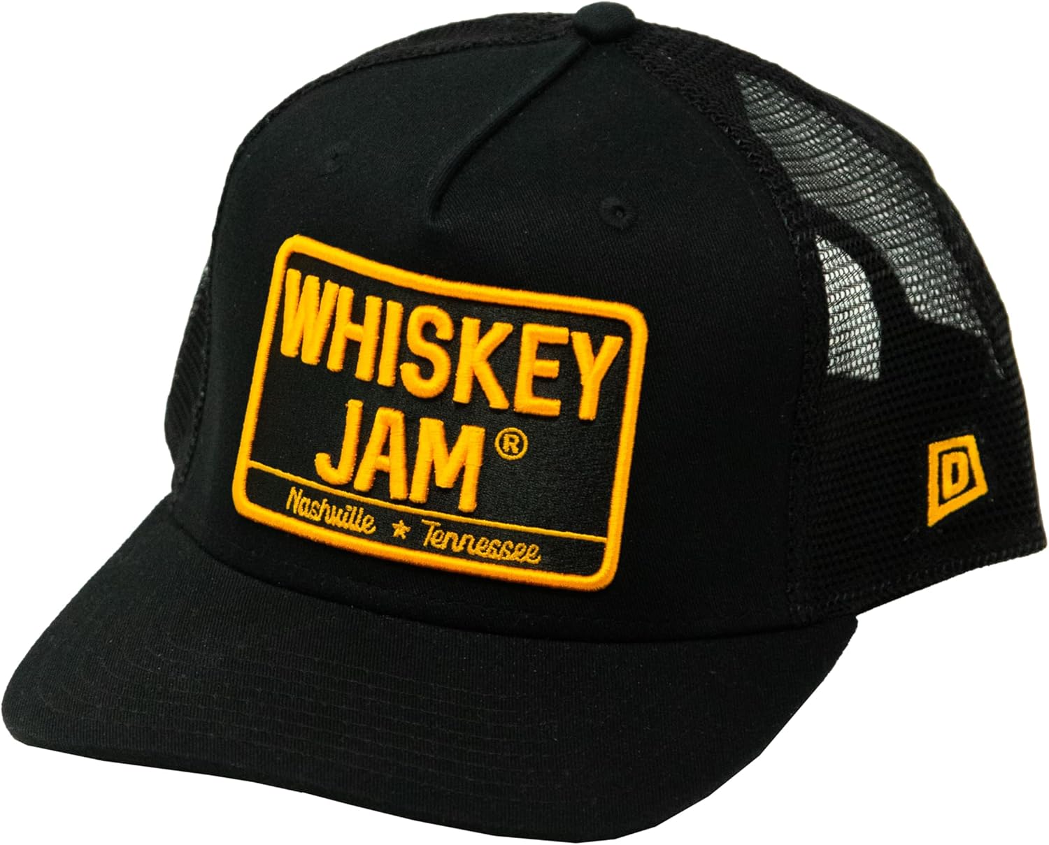 Whiskey Jam WJ Tractor Adjustable Snapback Trucker Hats