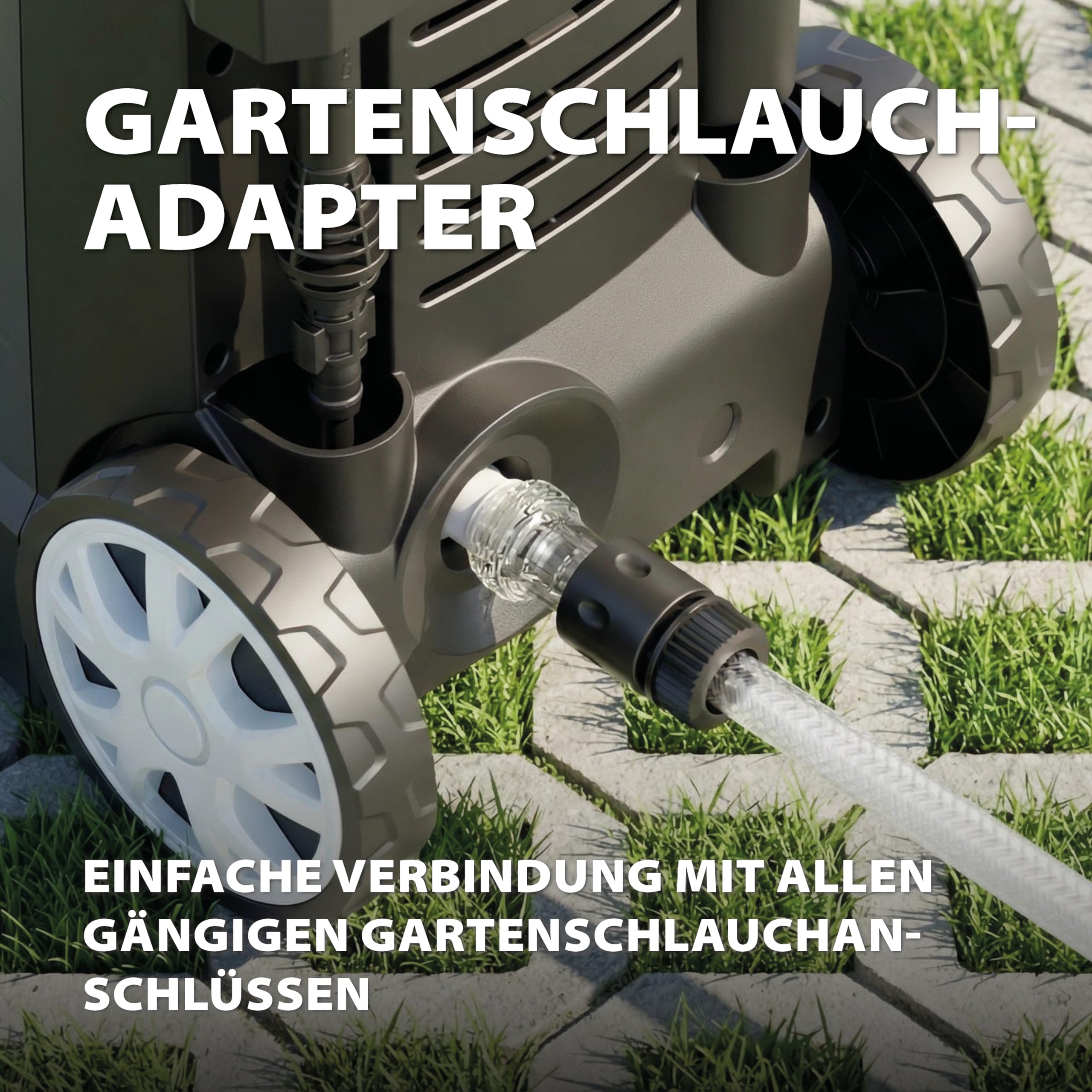 WAGNER AQUASTORM Advanced - Effizienter Hochdruckreiniger für eine schnelle und kraftvolle Reinigung, inkl. Standard- und Turbo-Düse