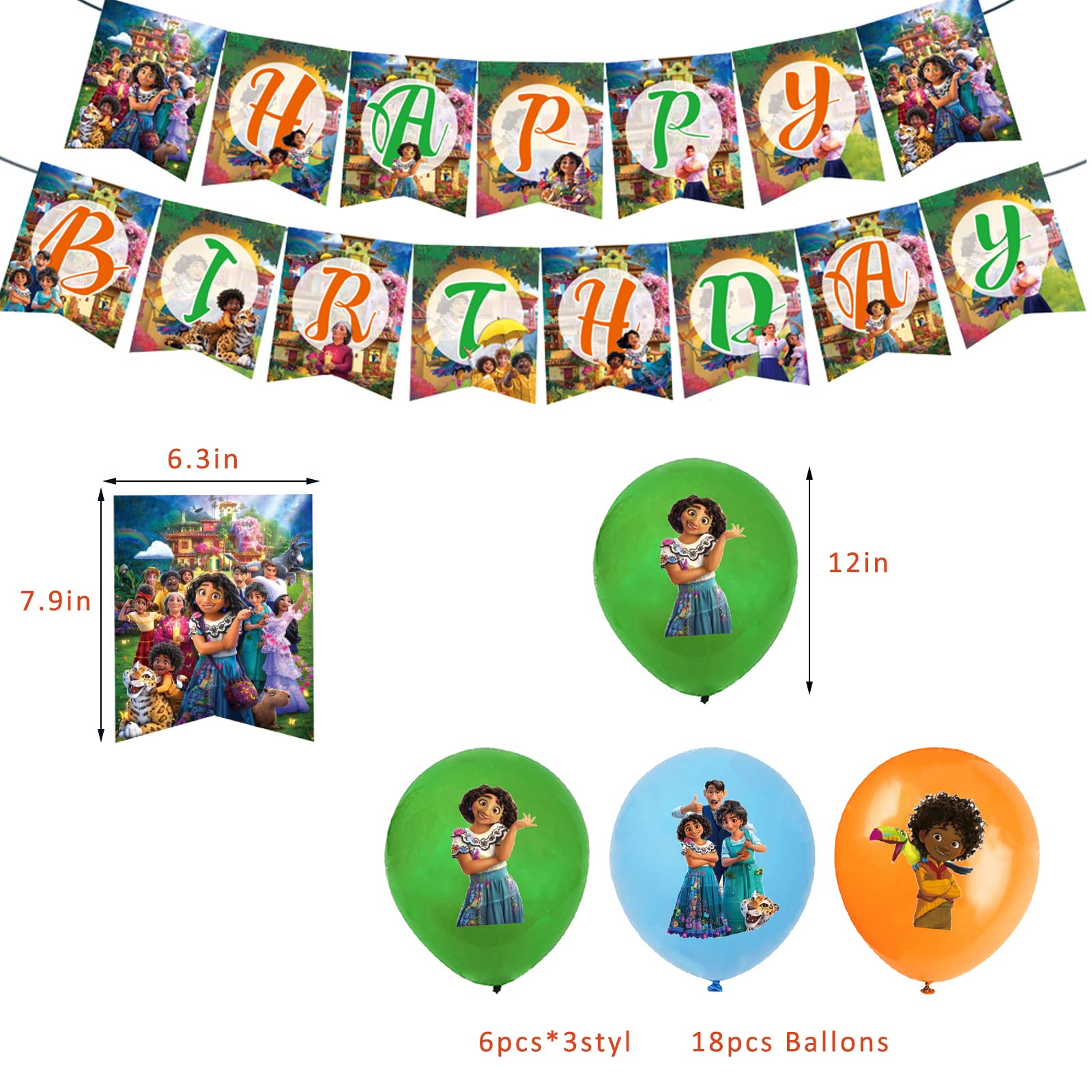 Buy Encanto Birthday Party Supplies Party Favor Decorations Including buy-encanto-birthday-party-supplies-party-favor-decorations-including