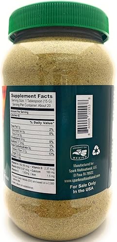 Miniatura 6 de -(10.58 oz Suplemento Alimenticio- Polvo para preparar bebida con fibra