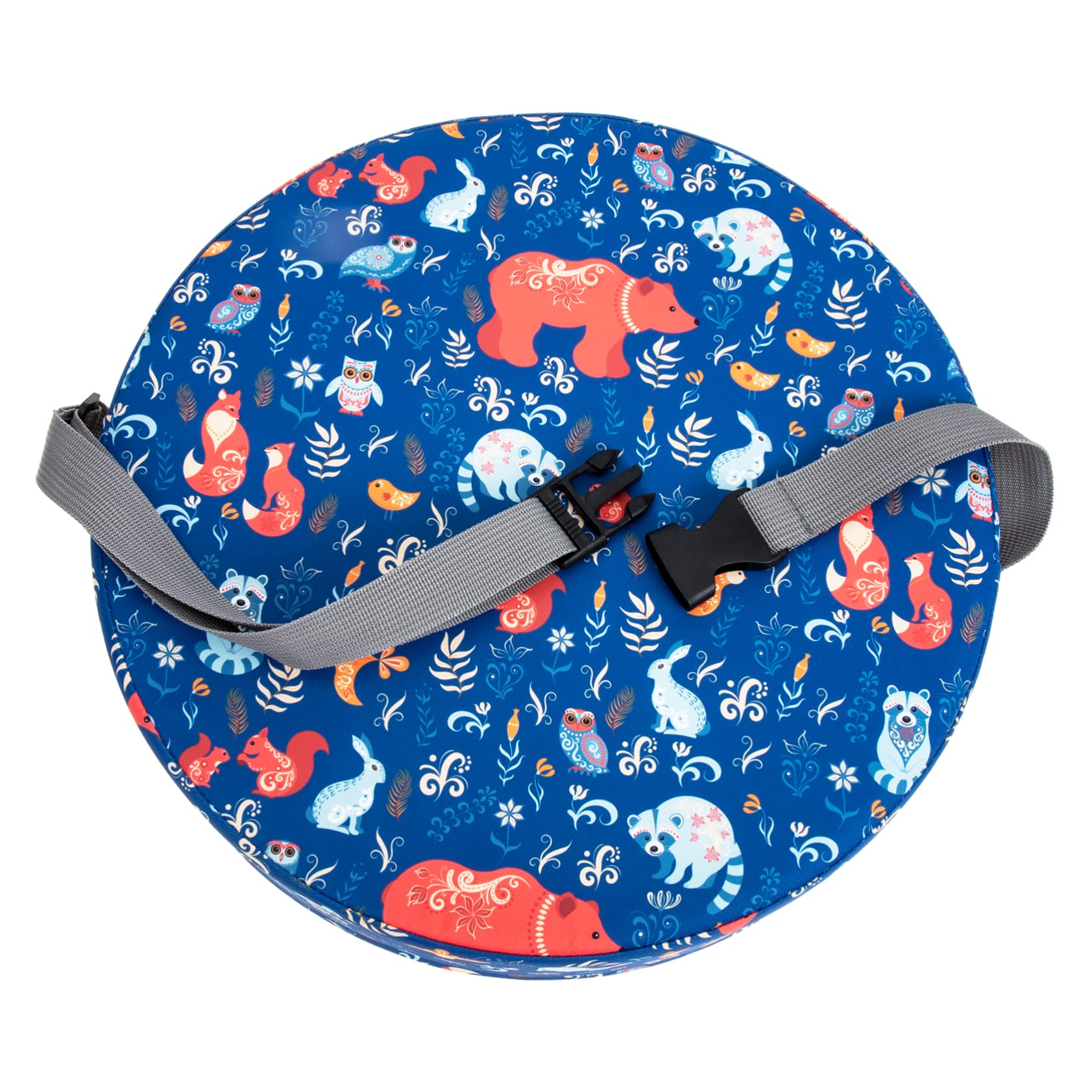Cojín de Asiento Elevador Redondo para Niños, Azul