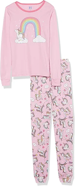 The Children's Place Girls' Long Sleeve Top and Pants Snug Fit