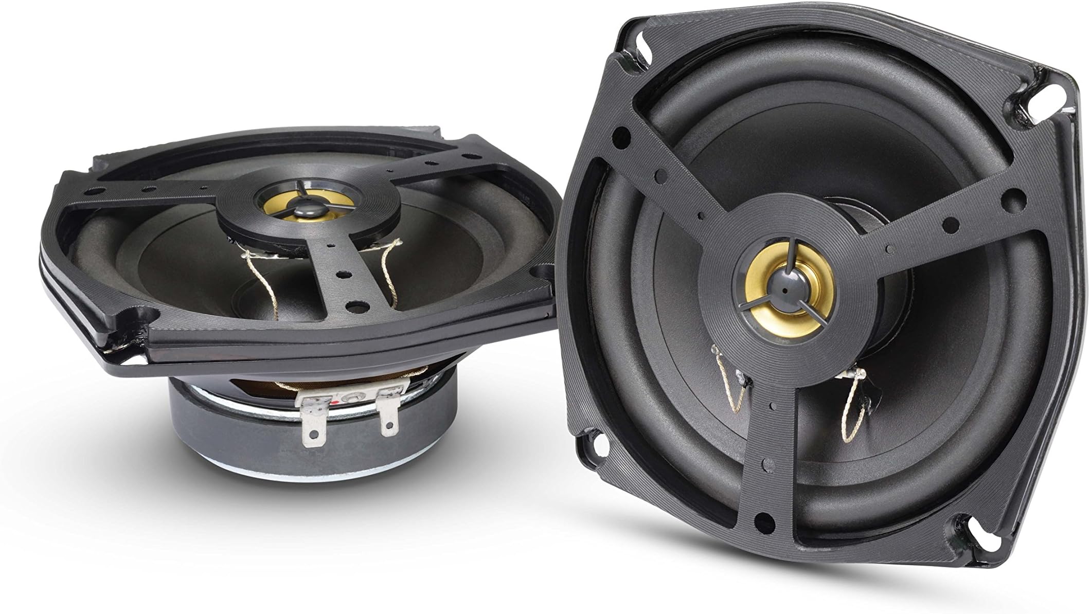 Show Chrome Accessories 13-106 5 1/2" Coaxial 2-Way Speakers, 2 Pack