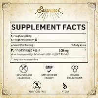 Vista 2 de Shilajit - Resina Shilajit orgánica pura del Himalaya, 600 mg de máxima potencia, resina Shilajit orgánica natural con más de 85 minerales traza