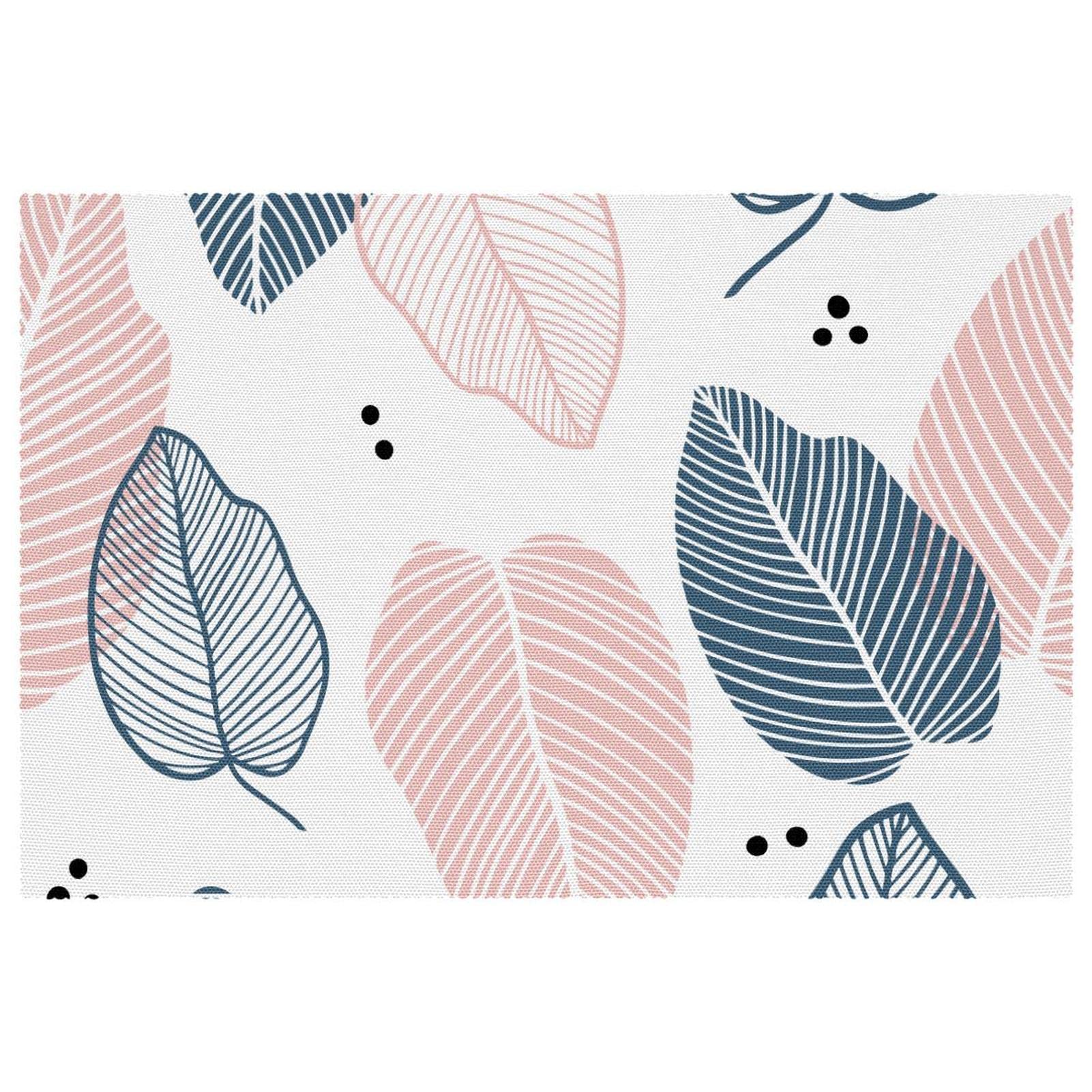 Sets de table pour salle à manger lot de 6 déco florale pour repas en famille